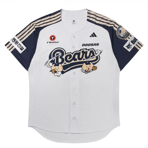 L 100 두산 베어스 망그러진 곰 망곰 아디다스 어센틱 유니폼 미개봉 미시착 새상품