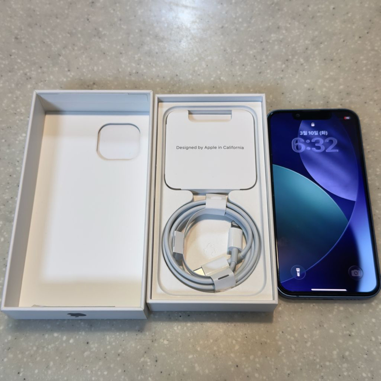 아이폰 13 미니 블루 128GB--8