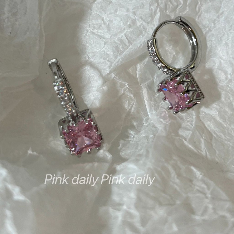 드롭 귀걸이 하트 귀걸이 큐빅 귀걸이 진주 귀걸이--2