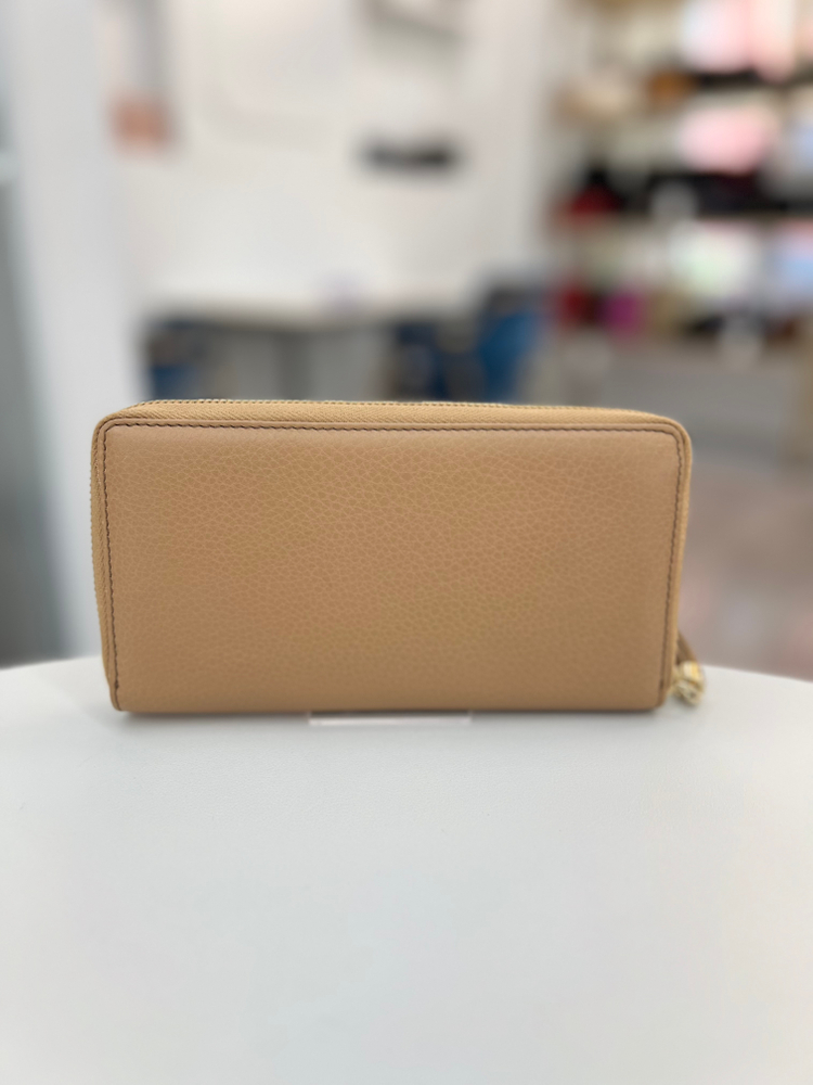 [중고명품 럭스올 울산점]구찌 소호 GG 로고 지퍼 장지갑 308004--2