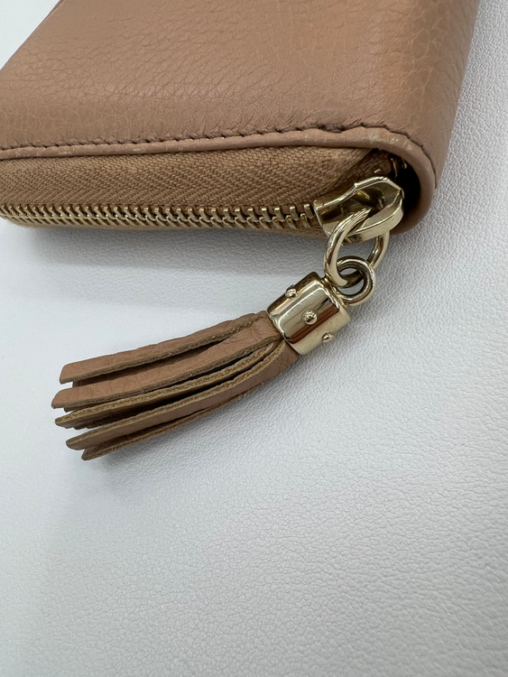 [중고명품 럭스올 울산점]구찌 소호 GG 로고 지퍼 장지갑 308004--6