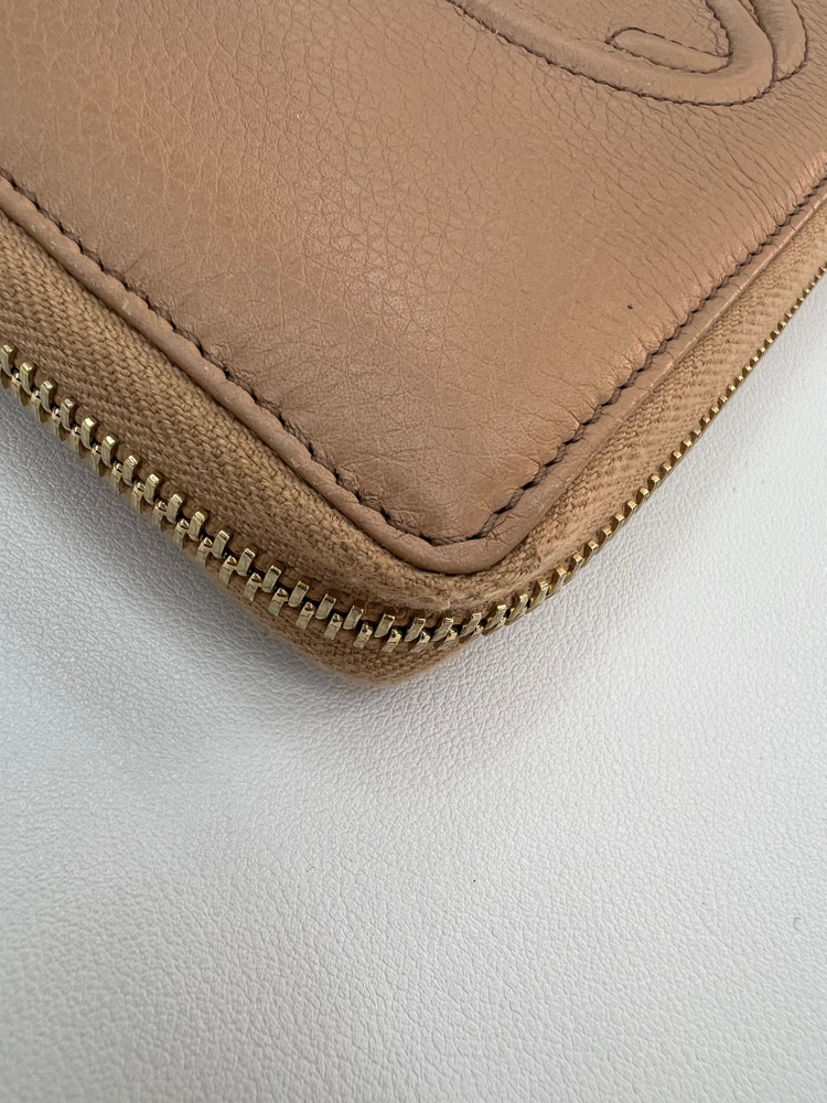 [중고명품 럭스올 울산점]구찌 소호 GG 로고 지퍼 장지갑 308004--7