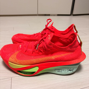 나이키 알파플라이3 브라이트 크림슨 컬러 300mm