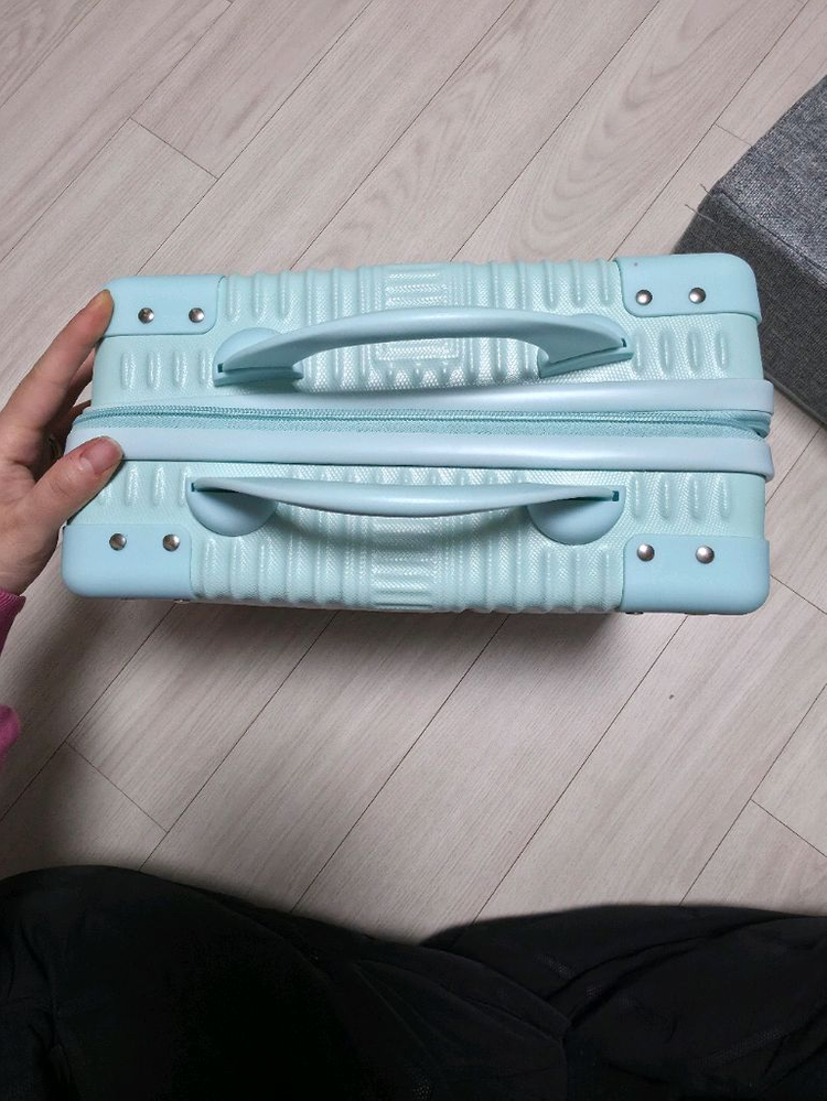 미니 레디백 30x23x15 cm 민트색--2