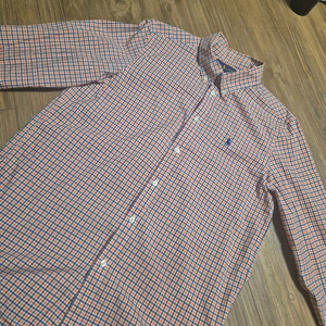 (95) 폴로랄프로렌 체크셔츠 보이즈XL