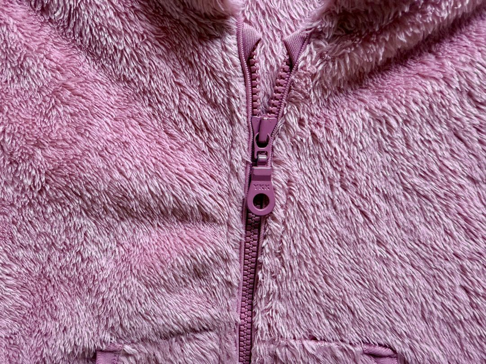 유니클로 후리스 집업 자켓 80 12M 18M--1