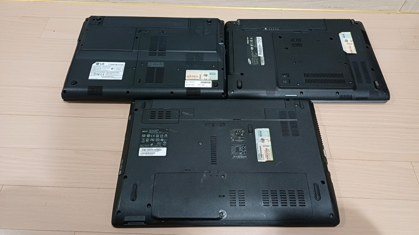 삼성, lg, 에이서 노트북 부품용 3대 일괄 택포--3