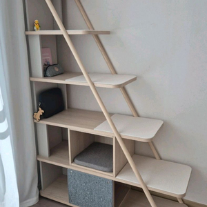 일룸 캐스터네츠 1200폭 6단 책장(기본형) 캣타워