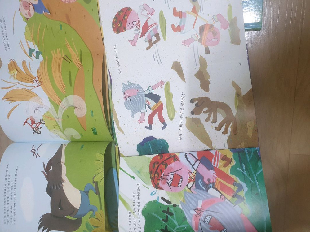 호비 스탭5 스탭6 호비랑나랑 교재 dvd 키즈워크 한글 수학--4