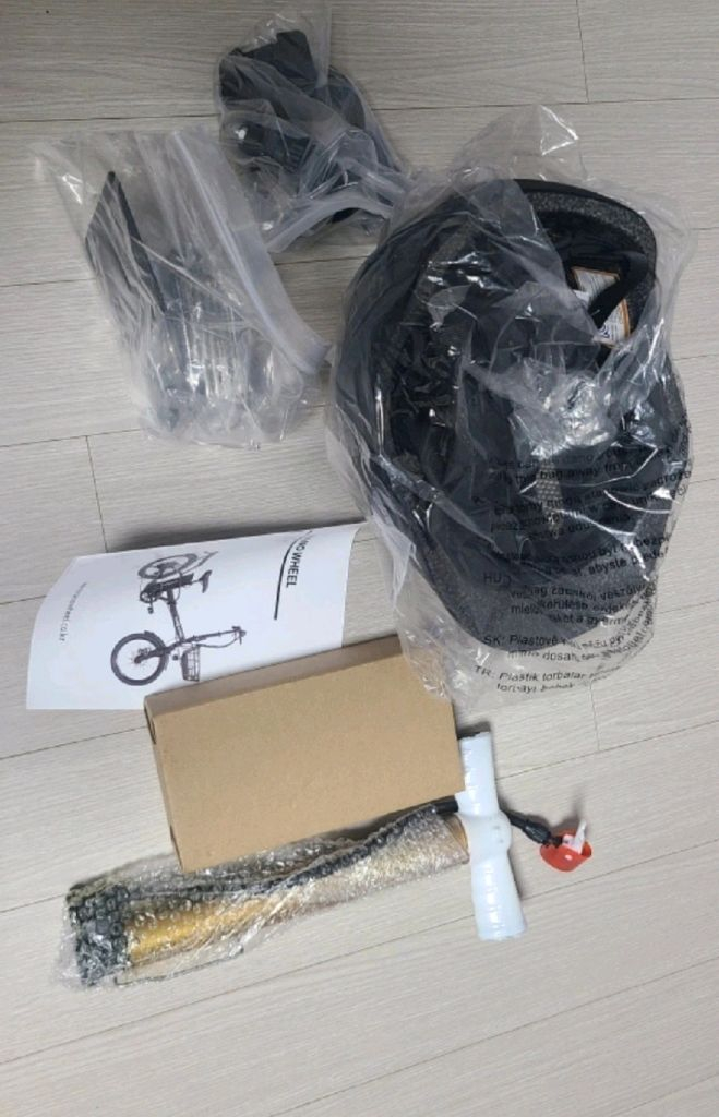 나노휠 커브20 접이식 48v 20ah 전기자전거 배달용 일상용--2