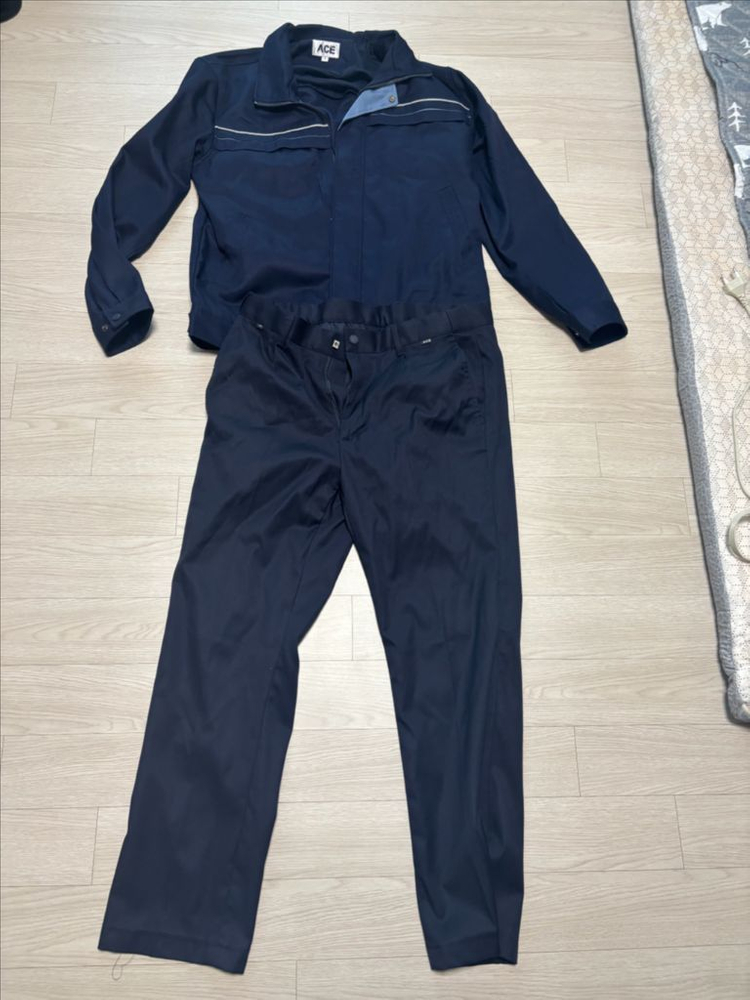 에이스 유니폼 작업복 춘추복 팝니다 상하세트--8