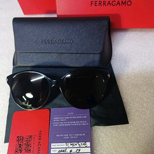 정품 페라가모 선글라스 sf2024slbk 풀박스 이미지