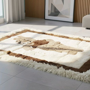 페루 핸드메이드 알파카 카페트 - PR107 - 1160mm/1550mm 이미지