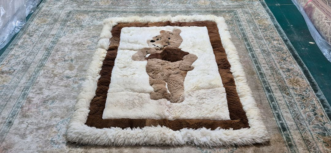 페루 핸드메이드 알파카 카페트 - PR107 - 1160mm/1550mm 이미지