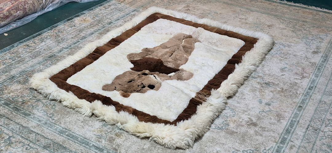 페루 핸드메이드 알파카 카페트 - PR107 - 1160mm/1550mm 이미지