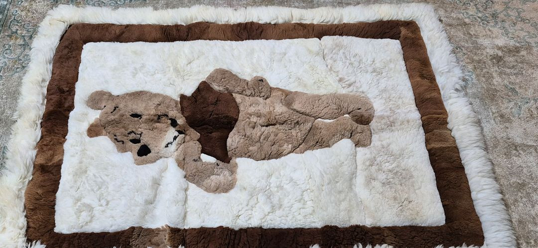 페루 핸드메이드 알파카 카페트 - PR107 - 1160mm/1550mm 이미지