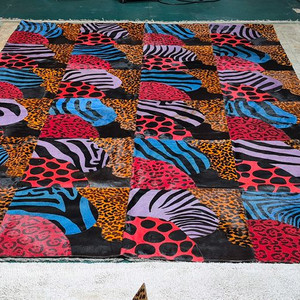 아르헨티나 특대형 핸드메이드 패치 송치 카페트 - AR126 - 이미지