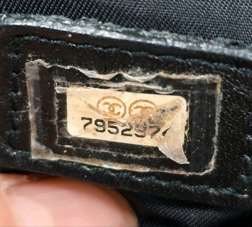 샤넬 페브릭 토트백 7번대 정품--9