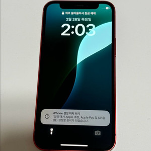 아이폰12 미니 128GB 레드 (배터리 100%)