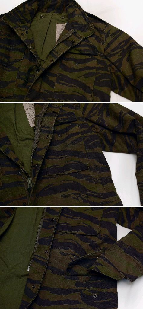 알파인더스트리 USA 오리지널 타이거카모 M-65 자켓 (105+) 이미지