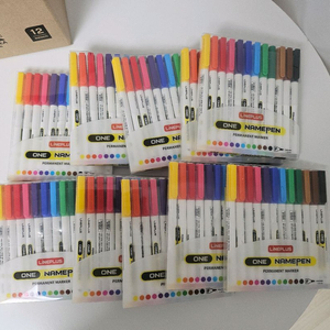 라인플러스 ONE 네임펜 12색
