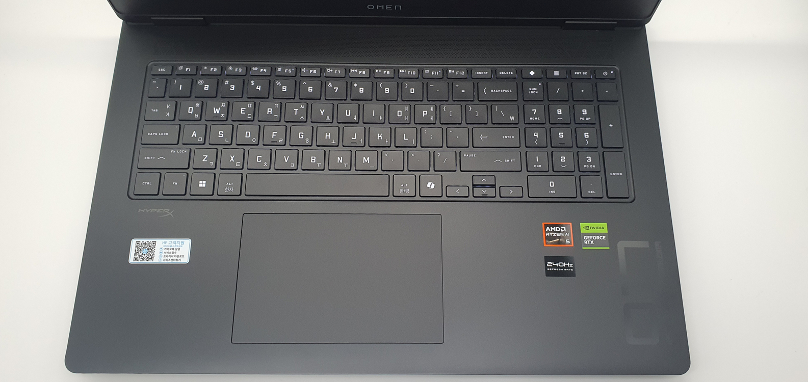 [최저가]HP 17인치 게이밍노트북 오멘(라이젠5 340/5060/SSD1TB/240Hz/QHD)--4