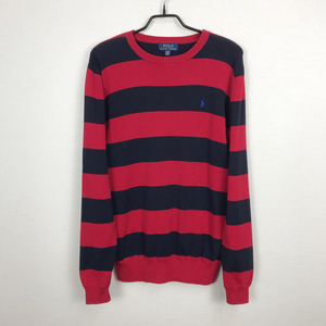 폴로 랄프로렌 POLO 레드 니트 면 맨투맨 보이즈XL 이미지