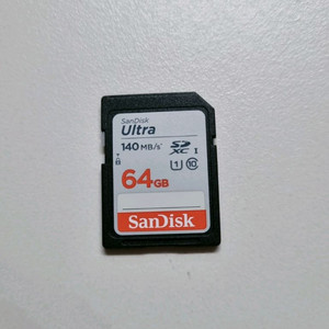 샌디스크 울트라 SD카드 64GB