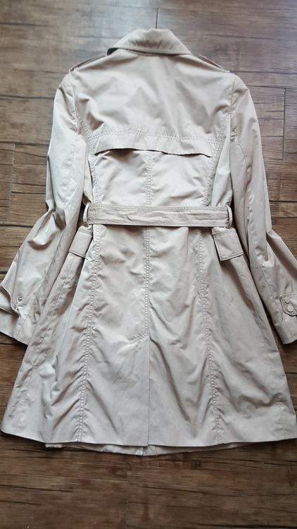 에이비플러스 아이보리 트렌치코트 ( 사이즈66)--1