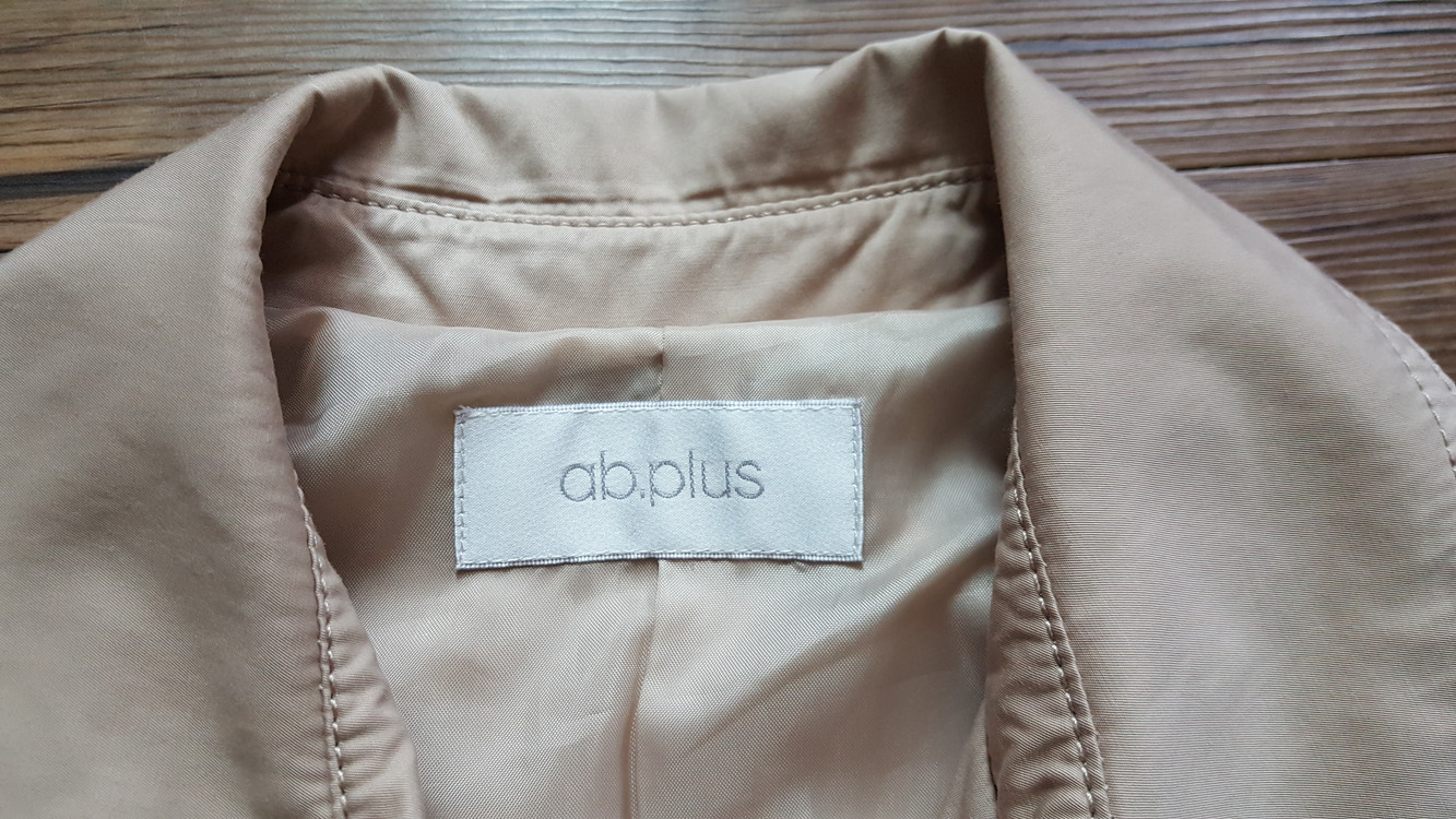 에이비플러스 아이보리 트렌치코트 ( 사이즈66)--2