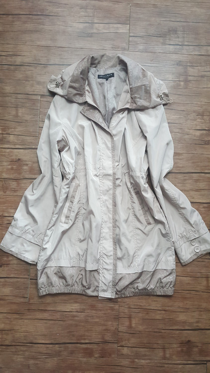 사이즈66 77 트렌치 코트 점퍼 브라운 앤썸--5