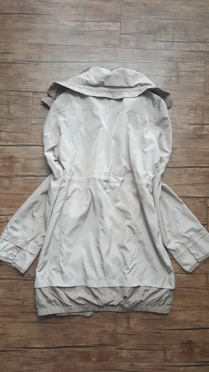 사이즈66 77 트렌치 코트 점퍼 브라운 앤썸--7