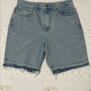 솔리드옴므 밑단데미지 데님쇼츠 46