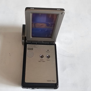 SONY HDR-TG1 캠코더 작동품