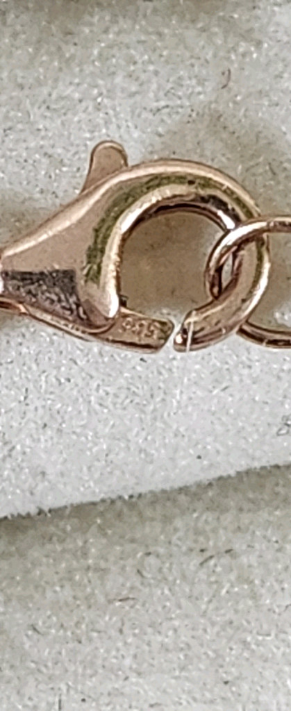 정품 비체 14k 자수정 연수정 팔찌--3