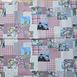 퀼트 미싱 빨강머리앤 패치 코튼 20수 원단 1/2마