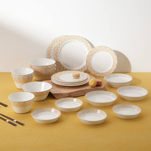 한국도자기 미엘 식기 그릇세트 4인, 26P (미사용)