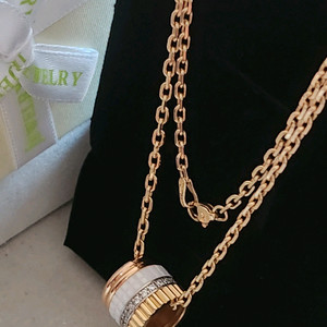 18k 옐로우골드 목걸이