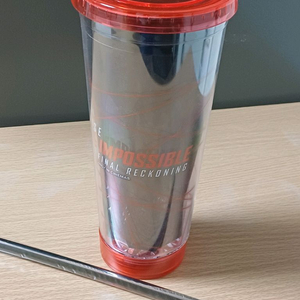 CGV 미션 임파서블 LED 음료컵 텀블러