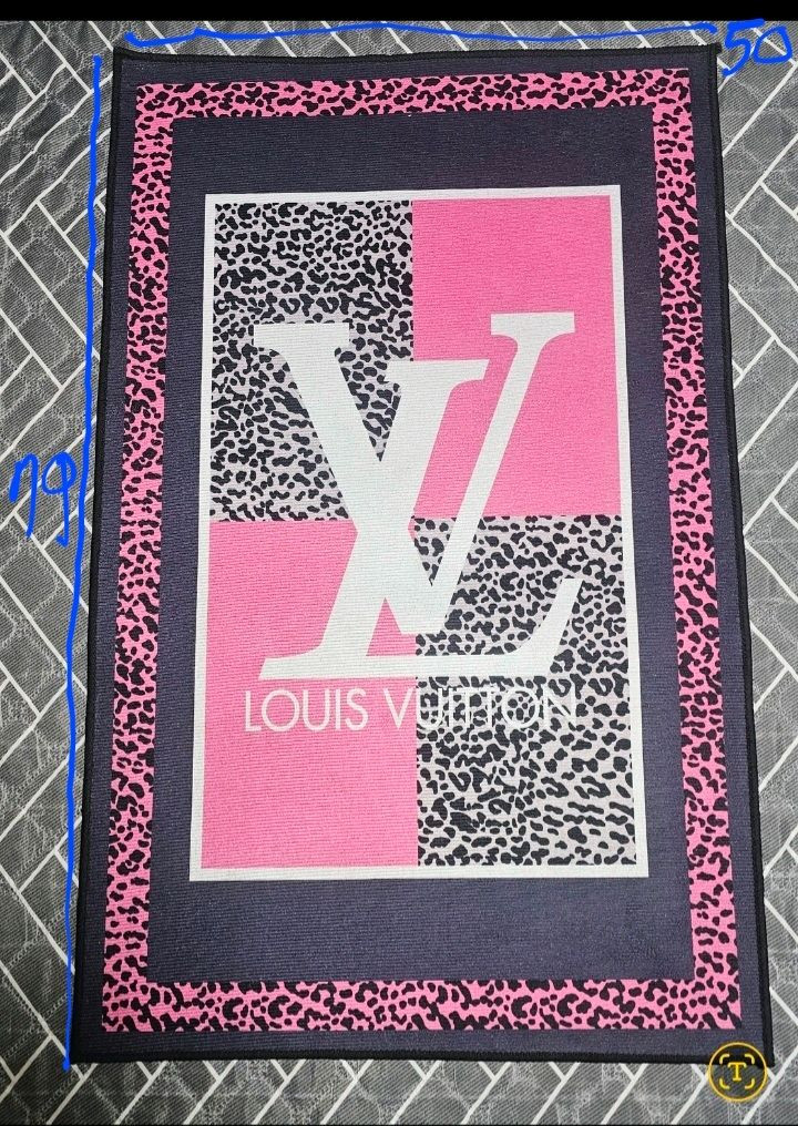 초특가 루이비통 럭셔리 대형 트래블 도그 카페트 새상품 대형카페트+발매트 2장값맞아요 이미지