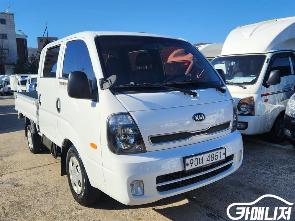 [소형화물][카고]봉고3 1.0톤/더블캡/초장축/(CRDi) 럭셔리 (1톤) #3월급매--2