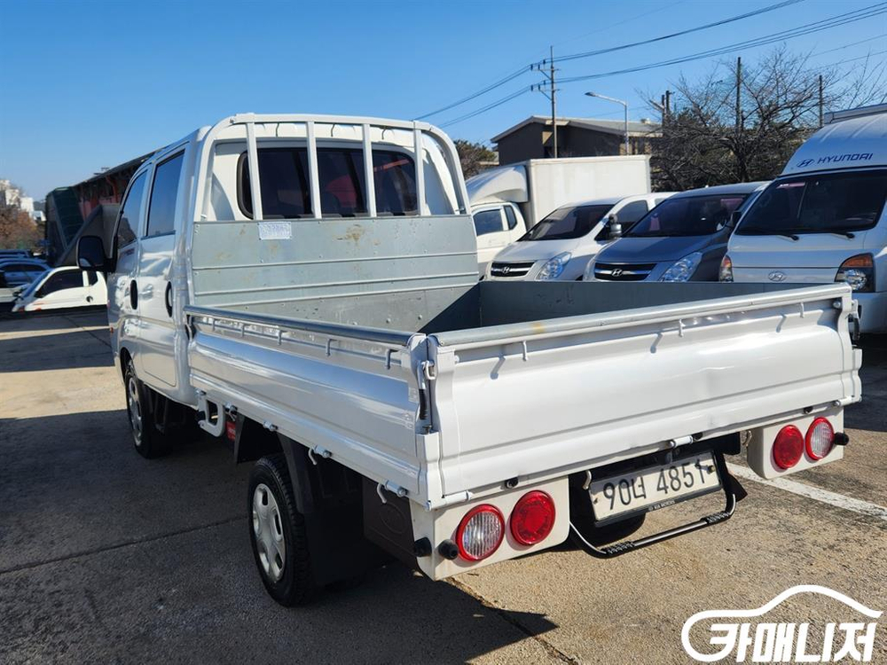 [소형화물][카고]봉고3 1.0톤/더블캡/초장축/(CRDi) 럭셔리 (1톤) #3월급매--3