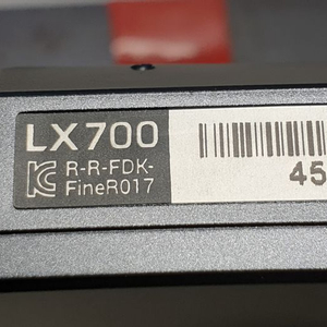 수리된 파인뷰 LX700 앞쪽 본체만.