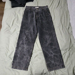 엠에프펜 MFPEN 빅 진 마블워시 S / 와이드 흑청바지 러프사이드 유스 브라운야드 포터리 블랭크룸