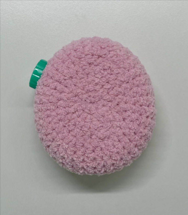 다마고치 파라다이스 뜨개 커버 케이스 핑크 퍼플 소라--3