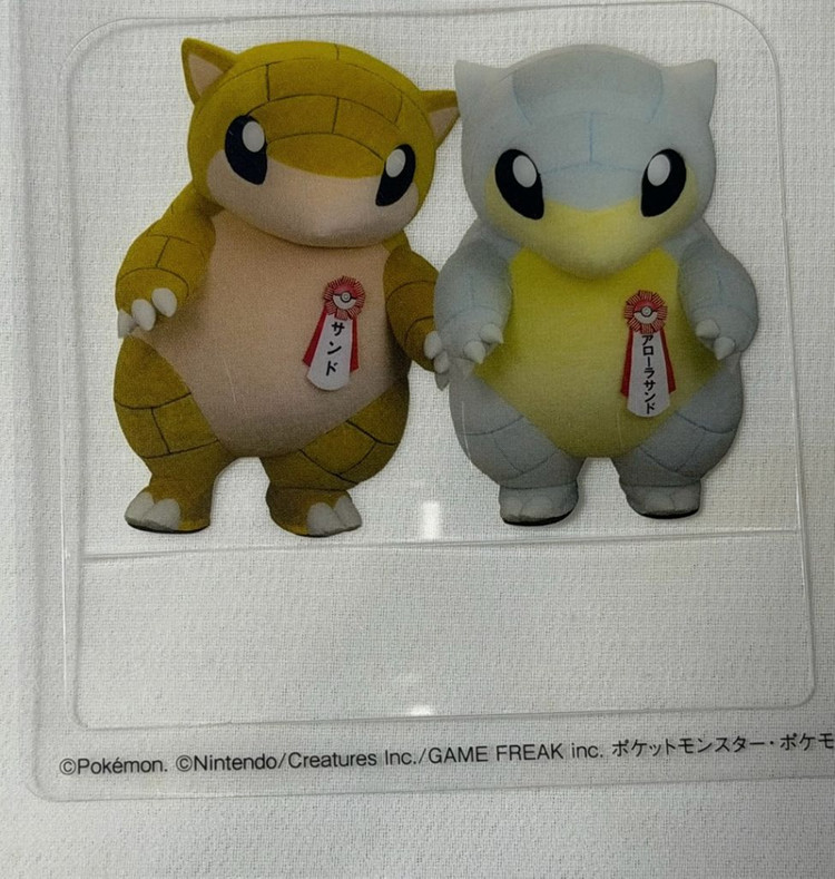 포켓몬스터 포켓몬 모래두지 알로라모래두지 플로피 피규어 모후돌 후로킹피규어 이미지