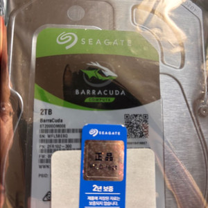 시게이트 바라쿠다 HDD 2TB