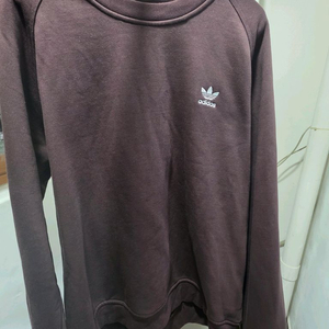 아디다스 오리지널 트레포일 에센셜 크루 맨투맨 브라운(110) 이미지