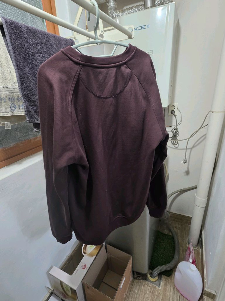 아디다스 오리지널 트레포일 에센셜 크루 맨투맨 브라운(110) 이미지