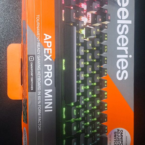 스틸시리즈 Apex Pro Mini 레피드 트리거 키보드